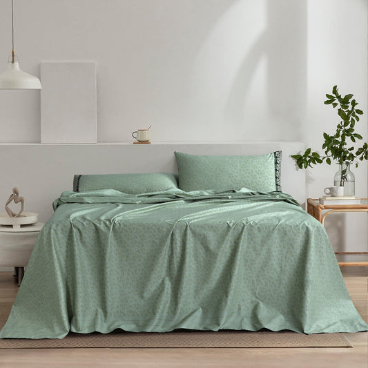 PRINTED BED SHEET SET