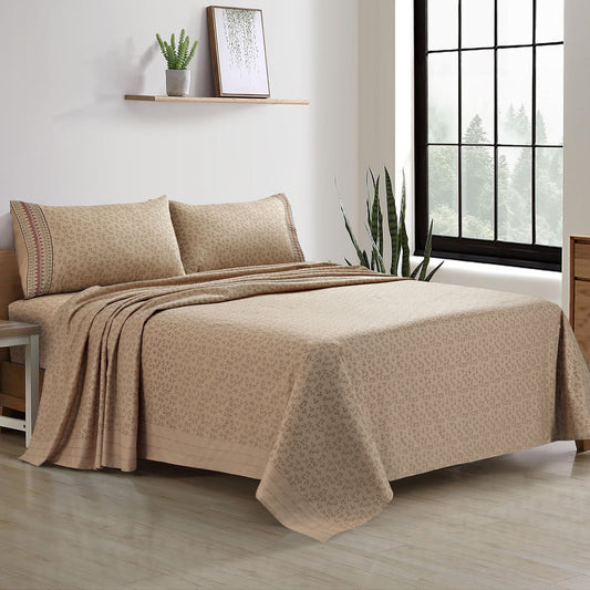 PRINTED BED SHEET SET