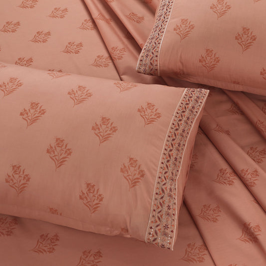 PRINTED BED SHEET SET