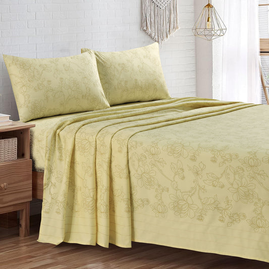 PRINTED BED SHEET SET