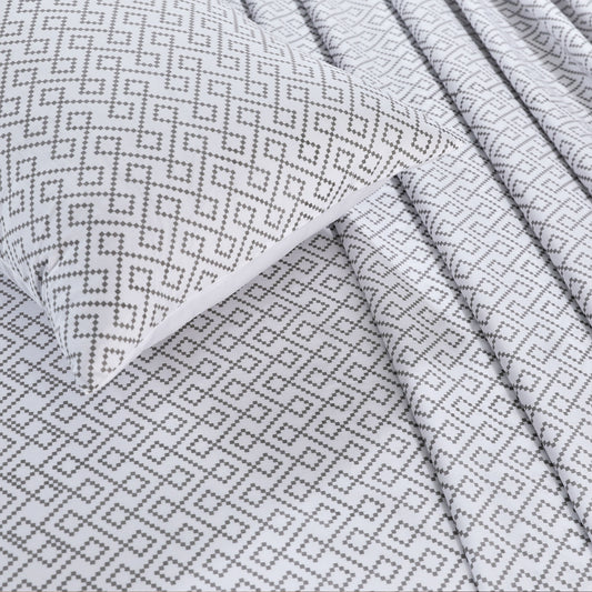 PRINTED BED SHEET SET