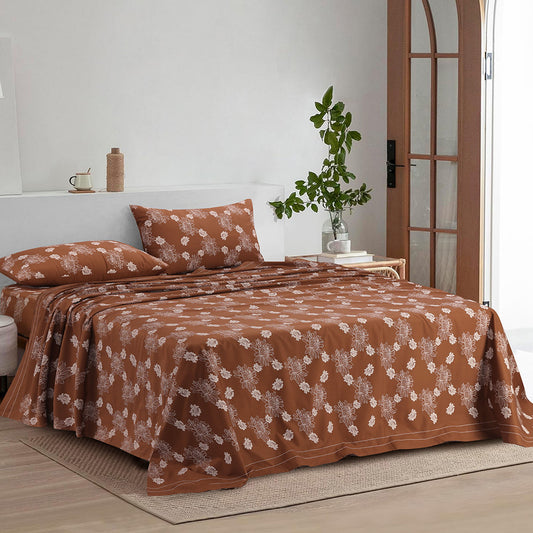 PRINTED BED SHEET SET