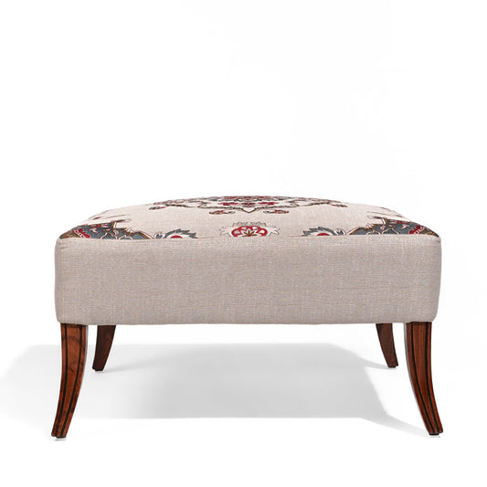 Morocan Stitch Ottoman