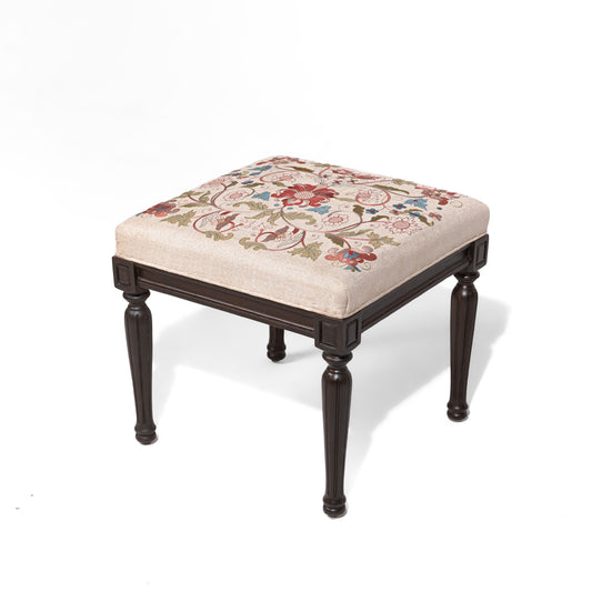 Folk Stitch Stool