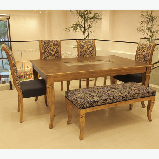 WOODEN DINING Set