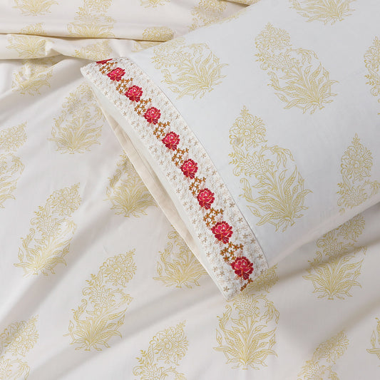 PRINTED BED SHEET SET