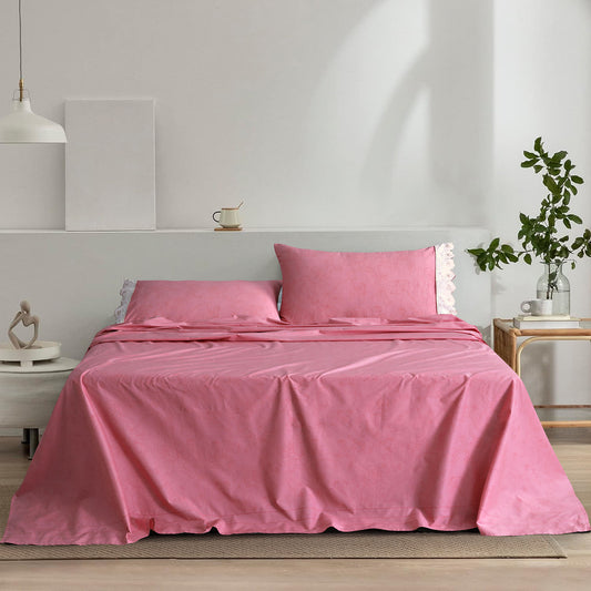 PRINTED BED SHEET SET