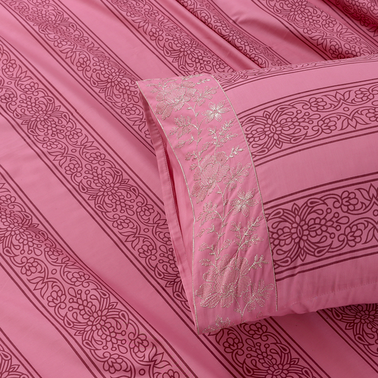 PRINTED BED SHEET SET