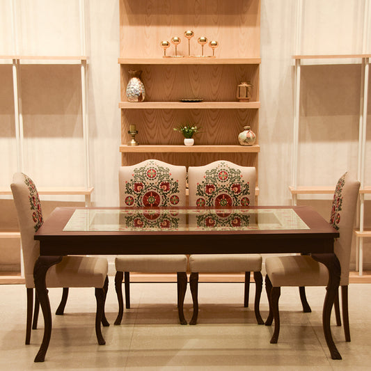 Uzbek Suzani Dining Set