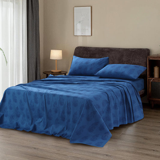 PRINTED BED SHEET SET