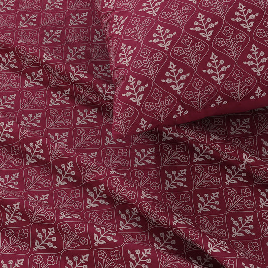 PRINTED BED SHEET SET