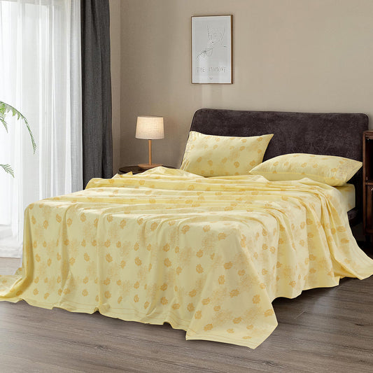 PRINTED BED SHEET SET