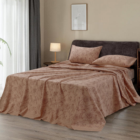 PRINTED BED SHEET SET