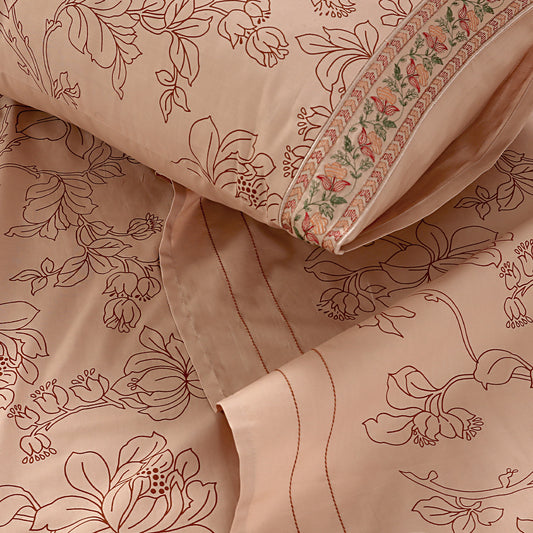 PRINTED BED SHEET SET