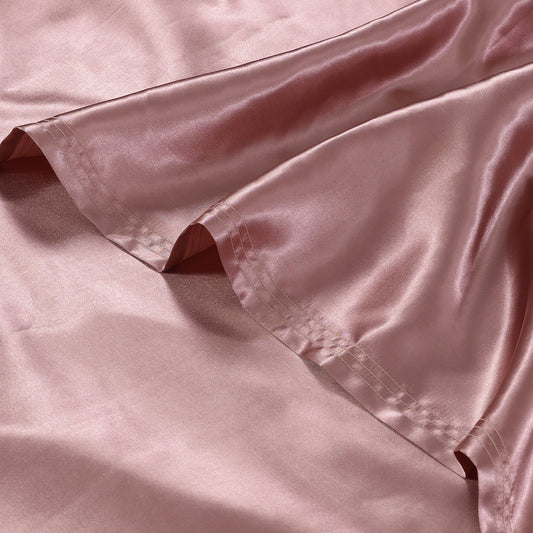 SILK PLAIN BED SHEET SET