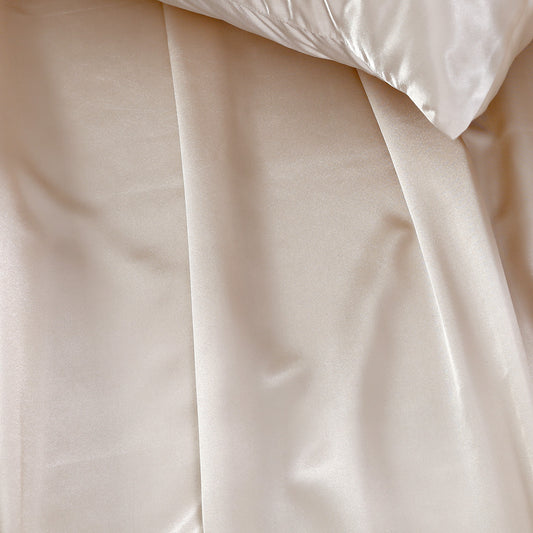 SILK PLAIN BED SHEET SET